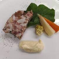 MISTY RESTAURANT＆WINE - 鳥取県産猪肉と美星豚のテリーヌ