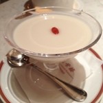 筑紫樓 - ランチ（杏仁豆腐）