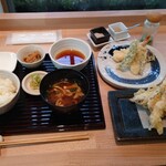 てんぷら元 - 天ぷら盛りと食事