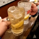 立呑み処 おとくや  - 乾杯