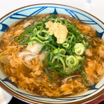 Marugame Seimen - 牡蠣入りかき玉うどん