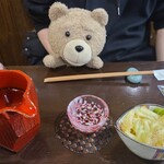 あなご屋銀座ひらい - クーポンサービスチョイスの日本酒とコースのキャベツ漬け