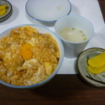 西陣 鳥岩楼 - 親子丼（スープ付き）（800円）