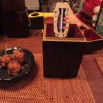 こふく - ぬるで頂きます。なぜかアテはたこ焼き＾＾；