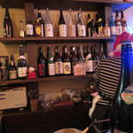 こふく - サンタの格好をした女将さん。