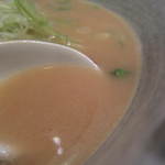 Sumibi Yakitori Monya - スープこんな感じ。