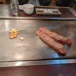 磐梯 - 料理写真:ロースステーキ   150ｇ