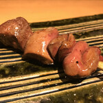 炭火焼 鳥清 - 肝❤︎