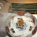 炭火焼 鳥清 - 丸いグラスを取るとモワッ〜♫