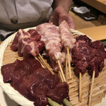 炭火焼 鳥清 - 本日はこちらを焼かせていただきます♪