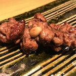 炭火焼 鳥清 - 背肝たれ焼き❤︎