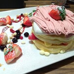 Sakai Kohi - ■いちごのモンブランパンケーキ