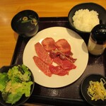 Yakiniku Otochan - ４点盛り定食（ご飯小）