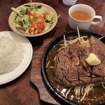 Resutoram maron - 「ステーキランチ」@2500