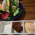 串焼炉端 三代目 巌流 - ３種のディップで楽しみます