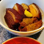 創作旬菜 崎 - 豚の角煮