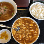 Kouhi - 麻婆豆腐　A定食