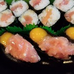 回転寿司すノ家 - うずら鉄火