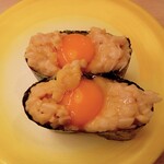 すし江戸 - うずら納豆