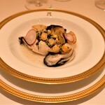 アピシウス - 前菜・カキとトコブシ