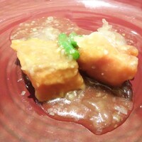 中国料理 桃李 - 信州サーモンの衣揚げ 北京香りソース