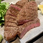 うまい酒とごちそう飯 びおん - 松坂牛のいちぼ(アップver.)