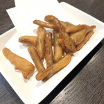 うまい酒とごちそう飯 びおん - ごぼうの唐揚げ