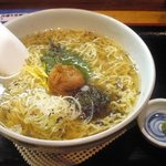麺ぽーかろぅ - 山葵は、注文した方がよいよ