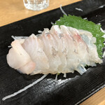 多け乃 - ほうぼうの造り　ポン酢の方が相性◎