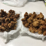 Sutamina Tarou - 爆盛鶏の唐揚げ1kg　旨塩味/醤油味　ハーフ＆ハーフ　¥1080