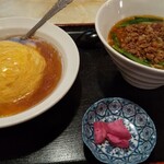 Kitarou - 台湾ラーメンと天津飯。