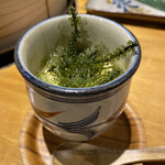 沖縄料理しまぶた屋 恩納店 - 海ぶどうの茶碗蒸し