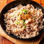 beef garlic fried rice