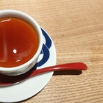 とり田 - ほうじ茶プリン