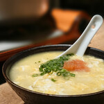 とり田 - 雑炊(とり田特製の辛子明太子)