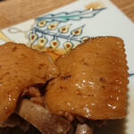 とり田 - 手羽中の甘煮