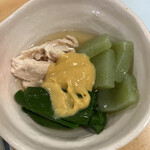 鳥竹 総本店 - 笹身のヌタ