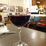 CAFECABARET - ボルドー　グラス￥1000