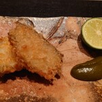 伯雲 - 島根県の鮑のフライ