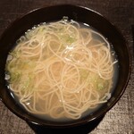 伯雲 - 浅蜊出汁のラーメン