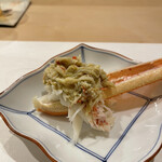 鮨 やすみつ - 松葉蟹