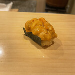 鮨 やすみつ - 雲丹