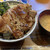 ぼんてん漁港 - 料理写真:豚丼 普通盛 750円