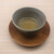 片折 - 玄米煮出し茶
→雪降る外界からの最初のもてなしは玄米煮出し茶から♪素晴らしい香ばしさが鼻を抜けていきますね！