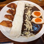 麺家 西陣 - 大和田機場カツカレー（1000円）