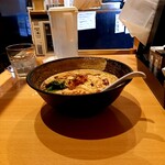 濃厚鶏ソバ 麺 ザ クロ - 担々麺