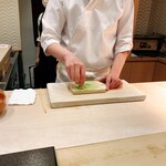 すし 良月 - 山葵