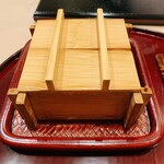 すし 良月 - 松葉蟹の蒸し寿司