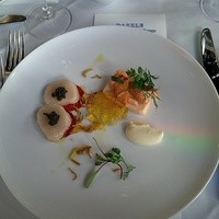 RESTAURANT DAZZLE - オマール海老と帆立。おいしいものを少しずつ♪