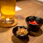 うなぎ割烹 きた八 - 2021.12 お通し（300円）子持ち昆布